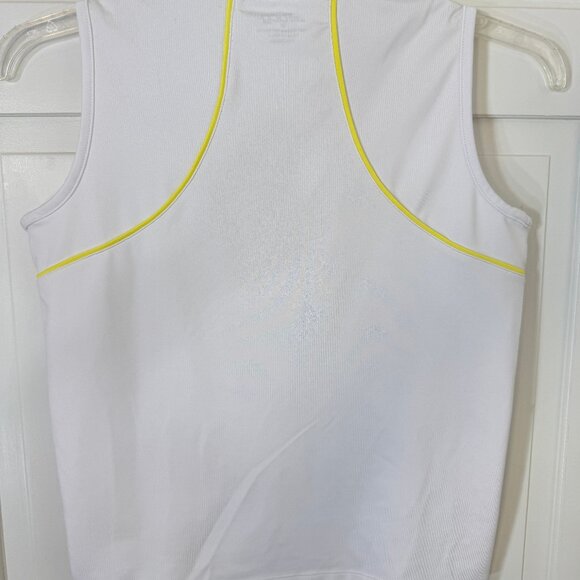 BCG Dri Fit Skort Set Small Women's White Polo Medium White Green 2-pc Skirt 4 - Picture 3 of 11